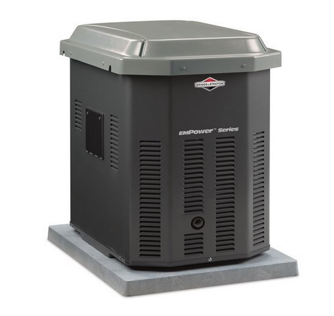 Briggs & Stratton 40301 7,000 Watt EmPower Natural GasLiquid Propane Powered Air Cooled Home Standby Generator (CARB Compliant)