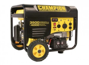 Champion Power Equipment 46539 4,000 Watt 196cc 4-Stroke Gas Powered Portable Generator With Wireless Remote Electric Start (CARB Compliant)