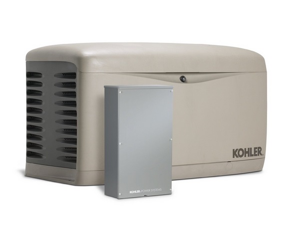 Kohler 14RESAL 14,000-Watt Air-Cooled Standby Generator with 100 Amp16-Circuit Automatic Transfer Switch